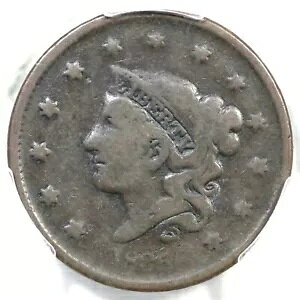1835 N-19 R-5 PCGS G 04 �}�g�����܂��̓R���l�b�g �w�b�h ���[�W �Z���g �R�C�� 1c