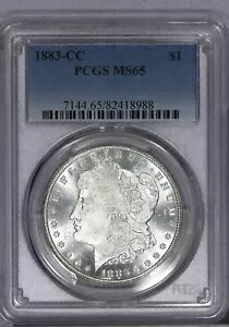 1883-CC ���[�K�� �V���o�[ �_���[ $1 PCGS MS65 - �����Ĕh��I�������PL�I