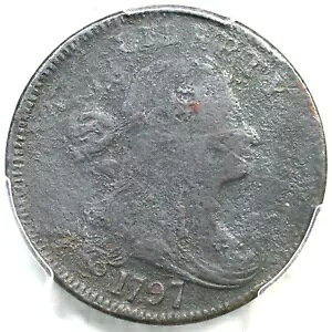 1797 NC-2 R-6 PCGS F ڍ 97 NAXe h[v oXg [W Zg RC 1c