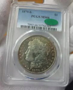 1879-S K h PCGS MS66 CAC (fGȃC{[ g[jO OBV & REV)