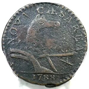 1788 M 65-u R-3 PCGS VF �ڍ� �j���[�W���[�W�[ �R���j�A������
