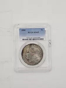 1898 ���[�K�� �V���o�[ �_���[ ms65�A�f���炵�����F�d�グ