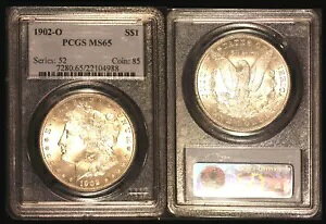 1902-O $1- PCGS MS65 �z���C�g �~���g ���X�^�[ �I���W�i���̕\�ʂƐF �������[�K�� �h�D