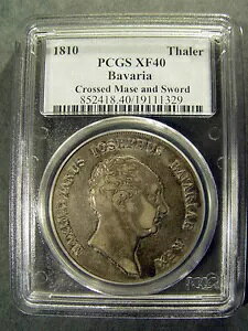 1810 �^�[���[ �N���X�h �}�Z �A���h �\�[�h �o�C�G���� PCGS XF40