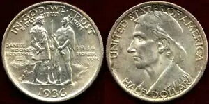 1936 50C-BOON-GOLDEN TONE-EYE APPEAL-IWiJ[T[tFX- LOS