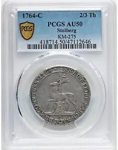 hCc 1764 - VgxN - 2/3 ^[[ - PCGS AU 50 - A