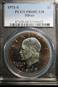 1971-S PCGS PR68CAM 1 h