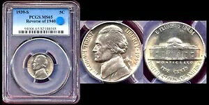 1939-S 5C PCGS MS65-1940 N REV-~g X^[-IWĩJ[ƕ\ WFt@[\