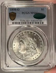 1898-O $1 PCGS MS 66+ CAC K Vo[ _[