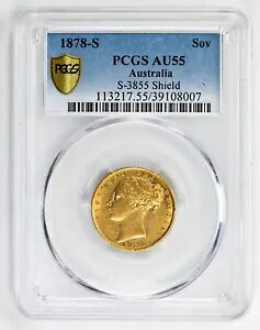 1878-S I[XgA\u S-3855 V[h - PCGS AU-55
