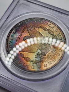 1884 CC ���[�K�� �V���o�[ �_���[ PCGS MS63 �����X�^�[ ���C���{�[ �g�[��