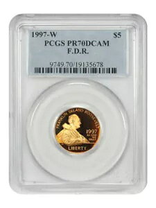 1997-W $5 F.D.R. PCGS PR70DCAM - 5 h̃_ S[hLOi