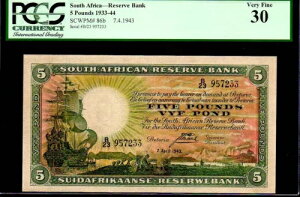 ��A�t���J P86 5 �|���h 1943 PCGS 30 �u�K���I���D�v ����قǑf���炵���̂͒������ł�!