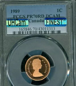 1989 Ji_ Zg PCGS PF70 DCAM MAC UHCam ōO[h MAC X|bgX *