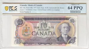 1971 T/C0000003 �J�i�_��s BC-49c 10 �h������ PCGS 64 PPQ CUNC �g�b�v �|�b�v @#1382�B