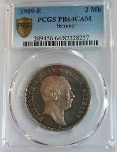 1909-E hCc UNZ 3 }[N PCGS PR64 CAM ? ō ? 2 O[h̃JI J-135 ?