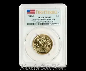 2019 D Cmx[V h |X B PCGS MS67 FS - W[WA gXeB[Y K[f - POP 6/0