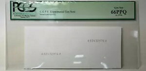 ���ɒ�����1970�N���C.O.P.E.�����e�X�g�m�[�g PCGS Gem New 66PPQ