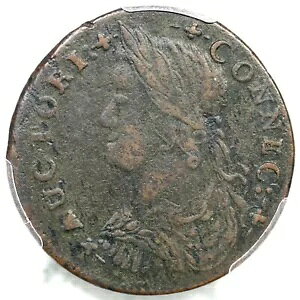 1787 M 45-CC R-5+ PCGS VF �ڍ� �R�l�`�J�b�g �R���j�A������