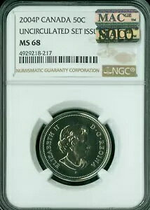 2004 P Ji_ 50 Zg NGC MS68 PQ MAC \ ōO[h X|bgX *
