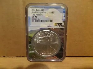 2021 $1 AJ Vo[ C[O - Eale CORE NGC MS70 [X - ^Cv 1