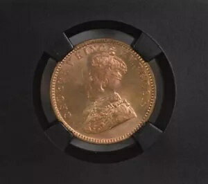 1933 C KG V ueBbV Ch 1/4 Ai ubN RA - NGC O[h MS 66 RD