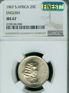 1967 AtJ p 20 Zg NGC MS67 MAC ō & X|bgX 57,854 *
