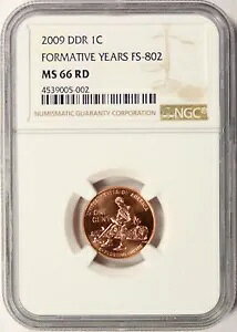 2009 1c DDR �`���N �����J�[�� �Z���g FS-802 NGC MS66RD