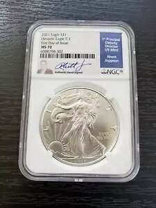 2021 $1 AJ Vo[ C[O ^Cv 1 bg WFv\ TC 1IX 999 NGC MS70 A5458