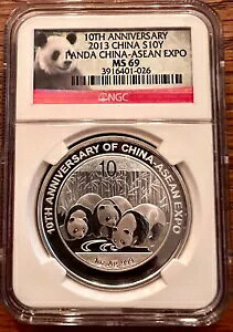 2013 p_ .999 Vo[ 10Y  - AZAGLX| MS69 NGC MS 69