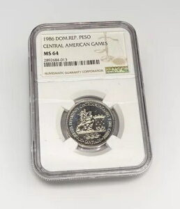 1986 h~jJa 1 y\B XVăQ[BTeBAS '86 NGC MS 64