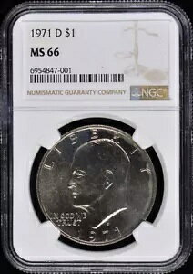 1971-D AC[n[ h 1 h NGC MS66