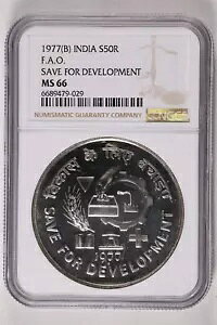 1977 NCh 50 s[ FAO Jۑ - NGC MS 66
