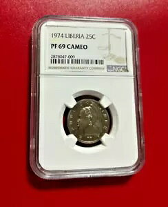 1974 xA 25 Zg NGC PF 69 JI gbv |bv ōO[h