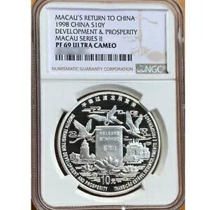 NGC PF69 1998 ���� 10���R�C�� �}�J�I�������A���(2) 1OZ