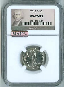 2013 D NGC MS67 WFt@[\ jbP 6FS 6 t Xebv 5cAMACPQA2 Ԗڂ̃gbv WXg