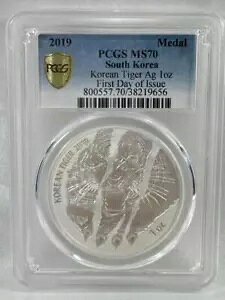 2019 ؍ARA ^CK[ NGC MS 70AA1ozt .999 _ B14.12