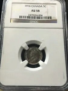 1916 NGC �O���[�h �J�i�f�B�A���A?5 �Z���g�A**AU-58** #004
