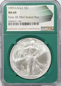 1995 AJ Vo[ C[O NGC MS69 - čǂ̖{bNX̃O[ RA