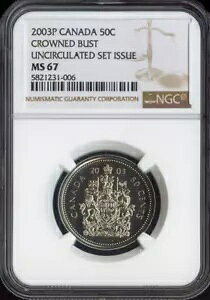 2003P Ji_ 50 Zg NE oXg 50C NGC MS67 - i