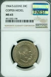 1964 VGIl jbP 20 Zg NGC MS65 PQ MAC ō & X|bgX *