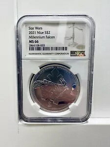 2021 $2 jEG X^[ EH[Y ~jA t@R 1 IX Vo[ - NGC MS 66 PCGS