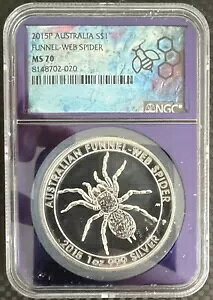 2015-P I[XgA t@l EFu XpC_[ 1IX .999 Vo[ MS70 TraderBea p[v RA