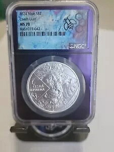 2023 jEG `FR CI S$2 MS69 1oz Vo[ NGC p[v RA g[_[xA