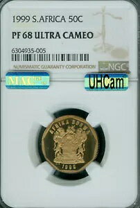 1990 ��A�t���J 50 �Z���g NGC PF68 MAC UCam 2ND MAC �X�|�b�g���X�B