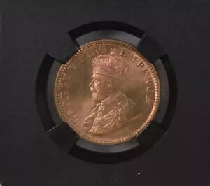 1933 C KG V ueBbV Ch 1/4 Ai ubN RA - NGC O[h MS 66 RD