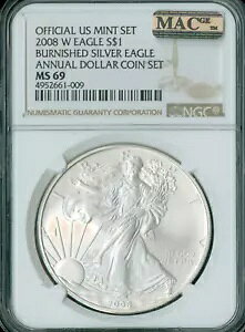 2008 W AjAZbg Vo[ C[O NGC MS69 PQ 2ND ōO[h MAC X|bgX *