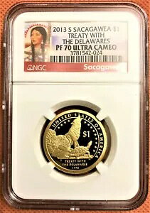 2013 SACAGAWEA h $1 fEFAB PF70 Eg JI NGC O[h v[t RC