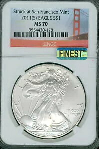 2011 (S) Vo[ C[O NGC MS70 MAC ō MAC X|bgX S[f Q[g ubW *