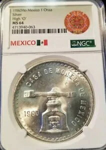 1980 LVR Vo[ 1 ONZA HIGH "0" NGC MS 64 󏭕i햾邢FRC